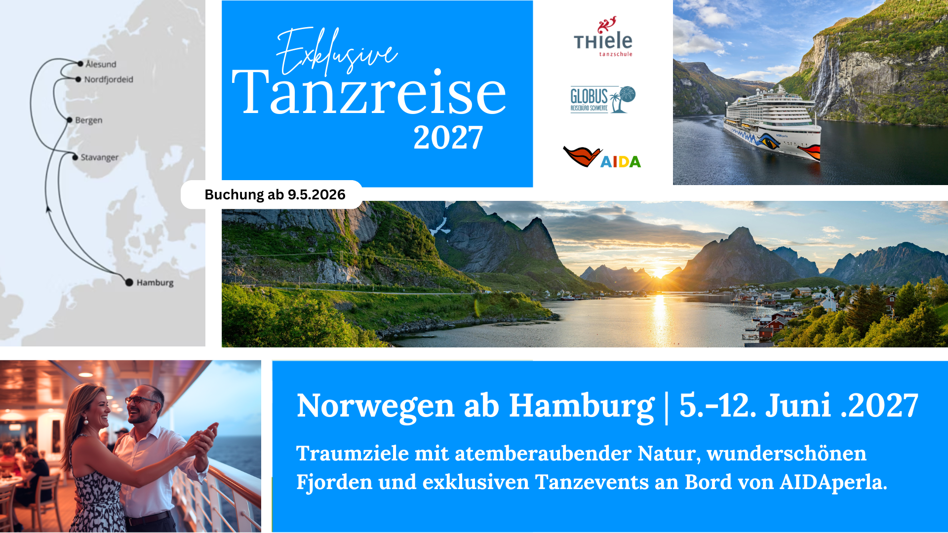 Norwegen ab Hamburg